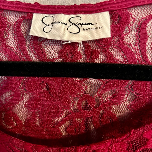 Jessica Simpson Maternity Top Large - Picture 3 of 4